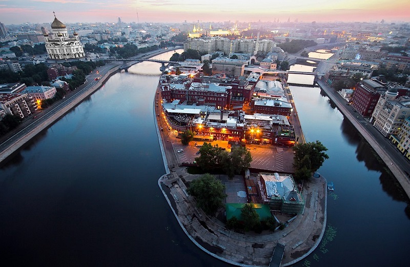 На "золотом острове" в центре Москвы построят крупный МФК